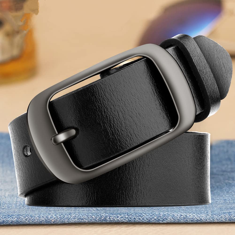 West Leathers [2 Pack Leather Belt Women-Womens Leather Belt with Pin Buckle-Belts for Women for Jeans, Pants, Dresses (XXX-Large: 47"-50")
