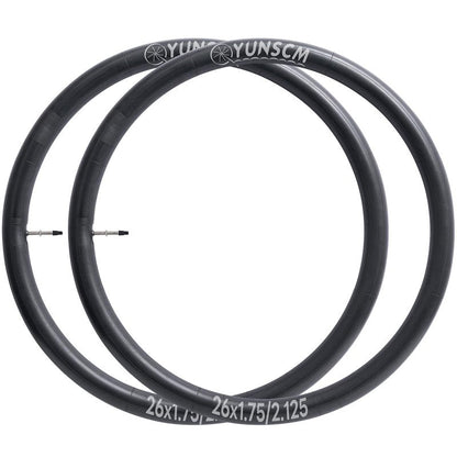 2-PCS 26" Bike Tubes 26 x 1.75/2.125 FV48mm Presta Valve Inner Tubes 26 Bicycle Inner Tubes Compatible with 26x1.75 26x1.90 26x1.95 26x2.0 26x2.10 26x2.125 Bike Tire Tubes