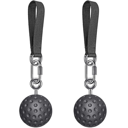 SELEWARE Non-Slip Pull Up Power Balls, Rock Climbing Grips for Strength Training, Forearm and Hand Exerciser for Chin Up Bar, Kettlebell, Barbell, Resistance Band Handles, Home Gym Workout Equipment
