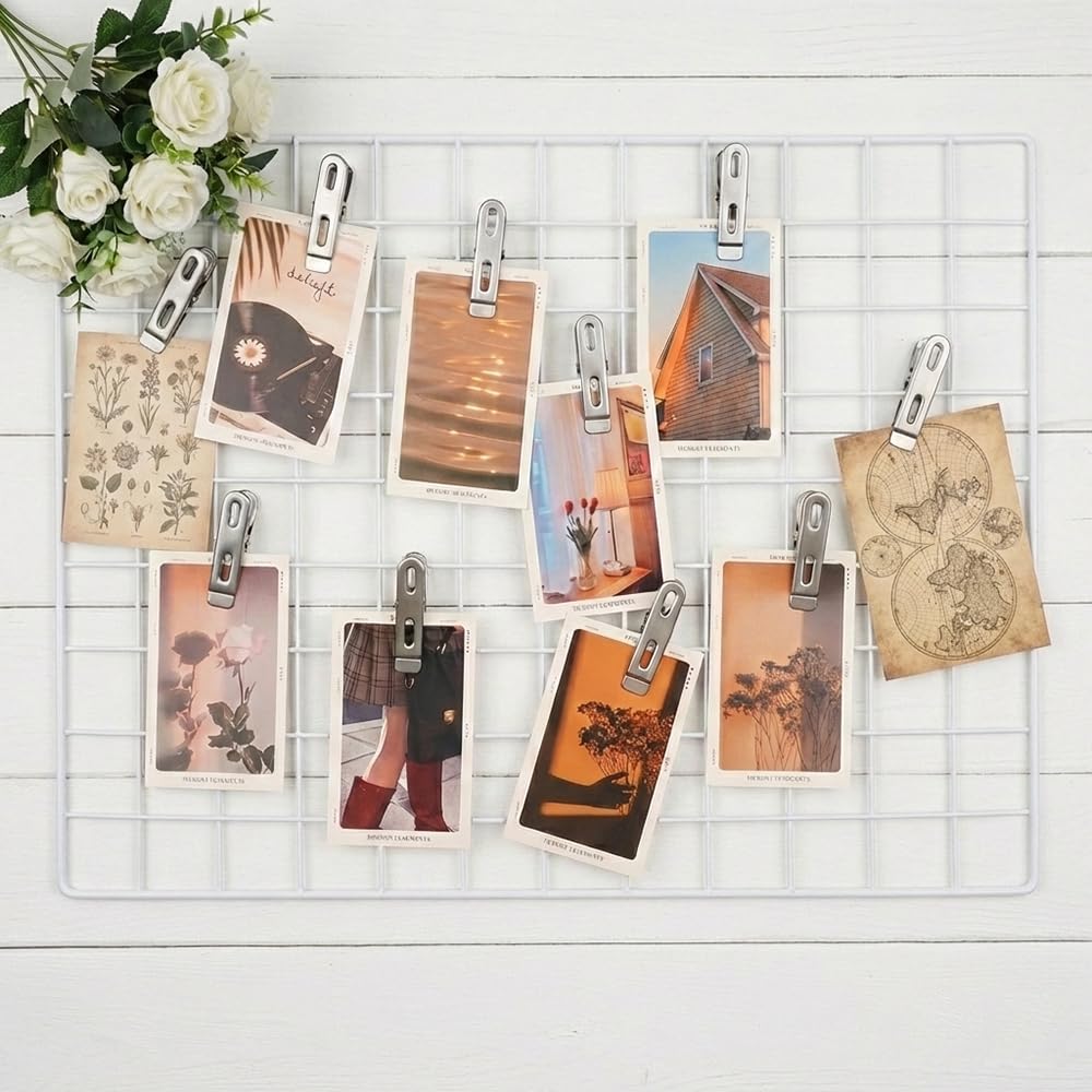 Magnetic Chip Bag Clips for Fridge, 12 Pack Heavy Duty Fridge Magnet with Strong Neodymium, Food Storage & Office Photo Calendar Holders