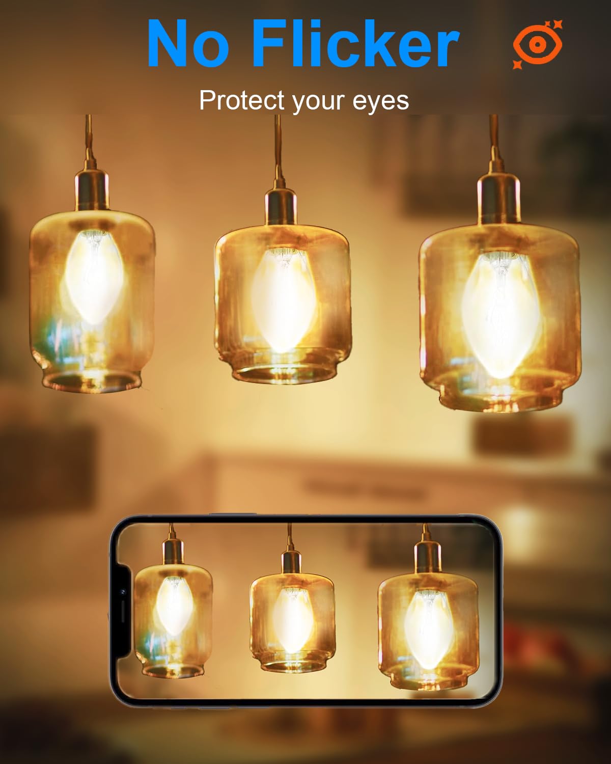 Night Light Bulb Warm White Replacement Bulbs - E12 Light Bulbs - 7Watt Incandescent Light Bulbs - 15 Packs, Warm White Glow - Dimmable (Night Light Bulbs 7 Watt)