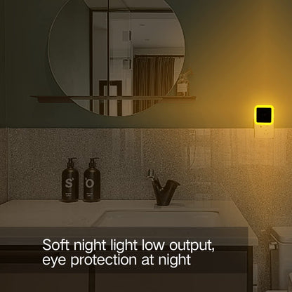 6 Pack Blue LED Night Light Plug in, Dusk to Dawn Sensor Automatic On and Off, Energy Efficient, Soft Glow Kids, Nursery, Bedroom, Bathroom, Hallway, Stairs, Kitchen