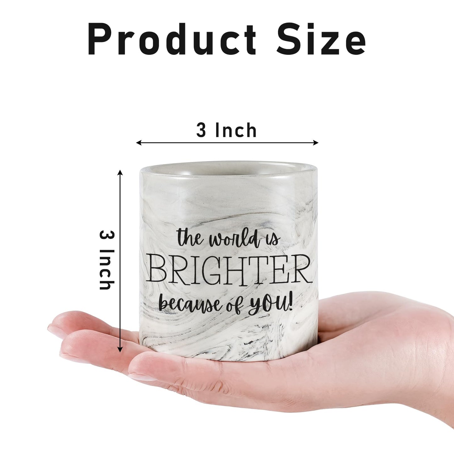 FreeJac Friendship Candle Gifts - Thank You Gift for Women, Mom, Teacher, Sister - Best Friend BFF Birthday Gifts Inspirational Lavender Candle Jar 6 Oz