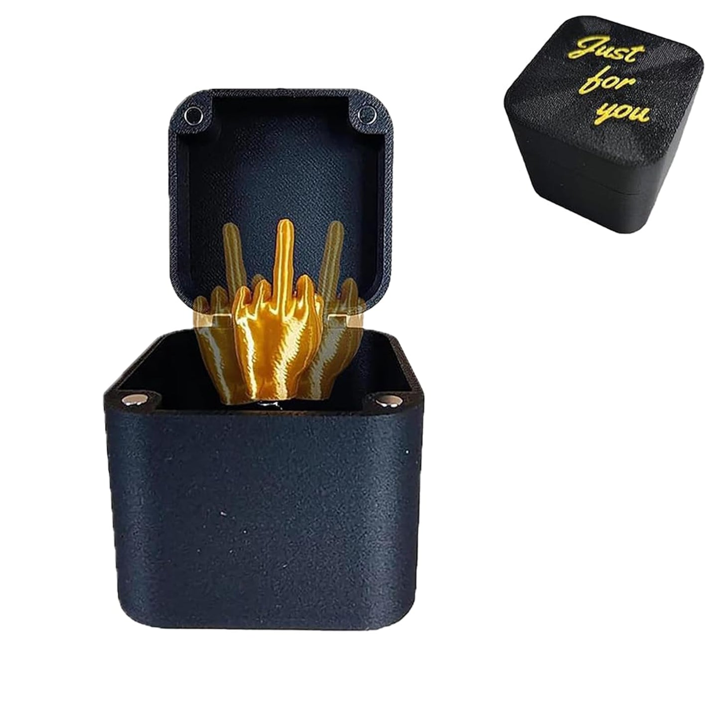 ajitxalr Christmas Stocking Stuffer Finger in A Box,Surprise Box of Fingers, Fun Just for You Finger in Box for Christmas Birthday Gift,Christmas Stocking Stuffers for Kids Adult