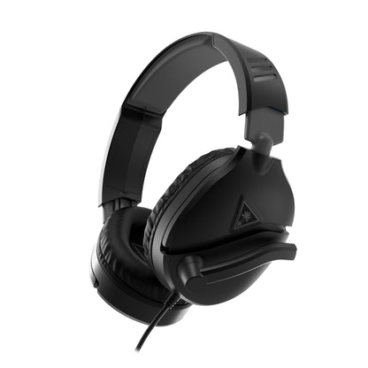 Turtle Beach Recon 70 Multiplatform Gaming Headset for Xbox Series X|S, Xbox One, PS5, PS4, PC & Mobile w/ 3.5mm Wired Connection - Flip-to-Mute Mic, 40mm Speakers, Lightweight Design, Black