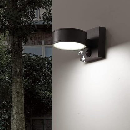 Motion Sensor Outdoor Lights, Aluminum Outdoor Wall Sconce, LED Porch Lights, Exterior Lighting fixtures, Waterproof 3000K/4000K/5000K Front Porch Light for Garage Enterway