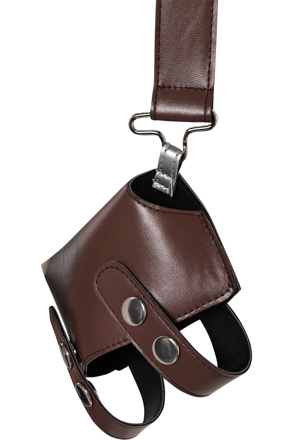 Verycos Men Cosplay Belt Chest Harness Belt Shoulder Strap Belts Back Cross Leather Punk Costume Accessory