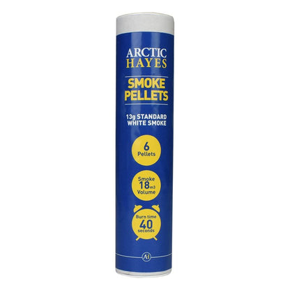 Arctic Hayes PH001 13g White Smoke Pellet (Tube of 6)
