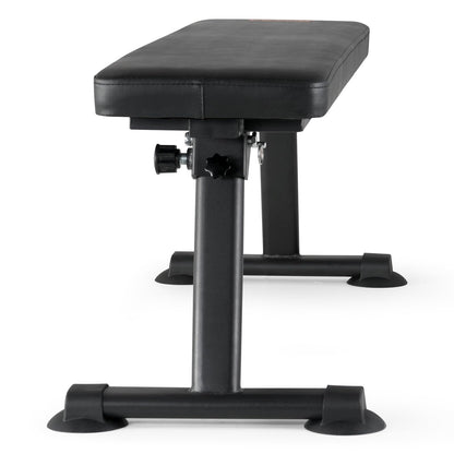 VEVOR Flat Weight Bench, Foldable Strength Training Bench, Utility Workout Bench for Full Body Workout, 1000 LBS Press Bench for Home Gym Exercise, for Multi-Purpose Weight Training and Ab Exercises