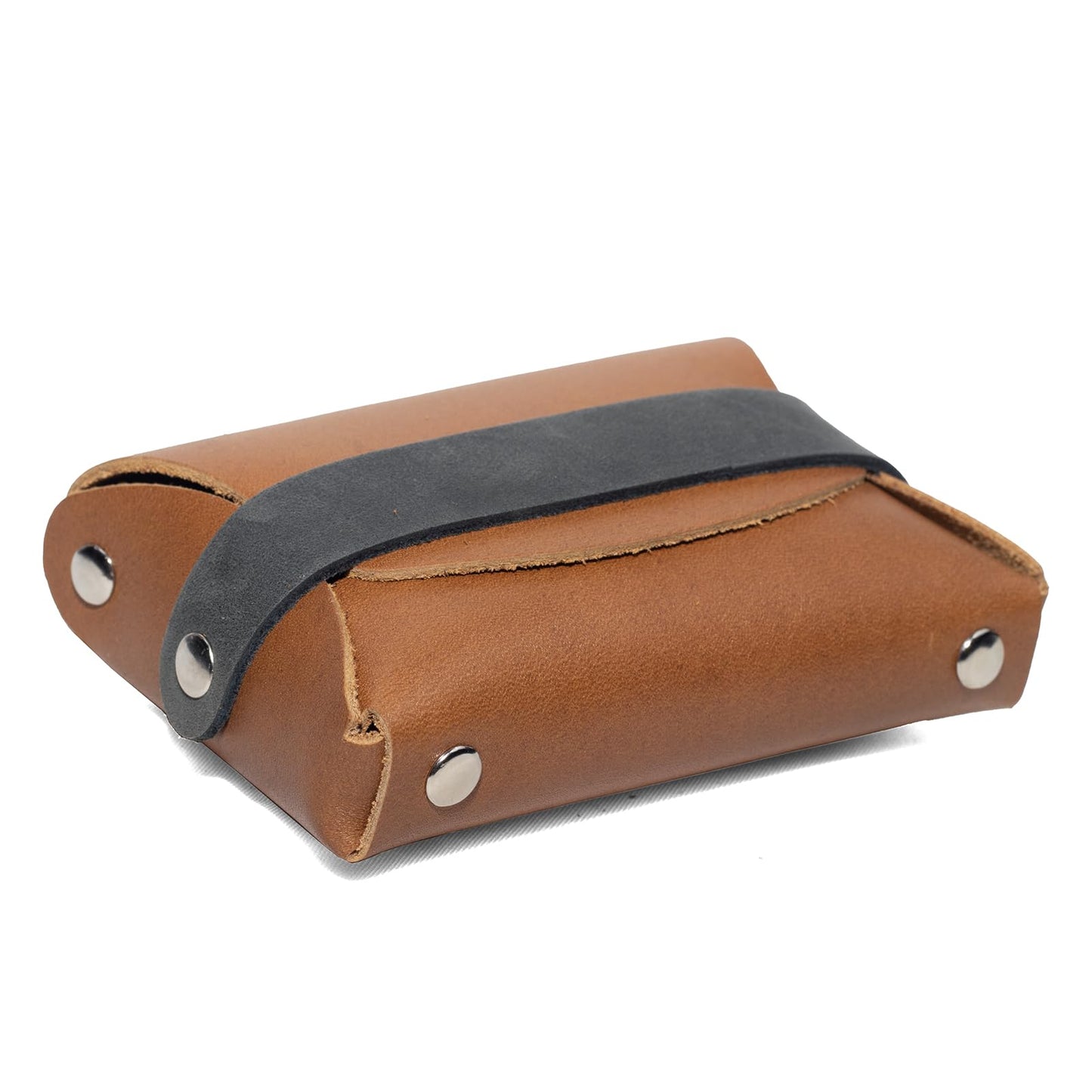 JingRongDa Leather Card Case Wallet, Slim Money Holder with Credit Card Slots Large Capacity Wallet for 30 Cards/Poker/Cash (light brown)