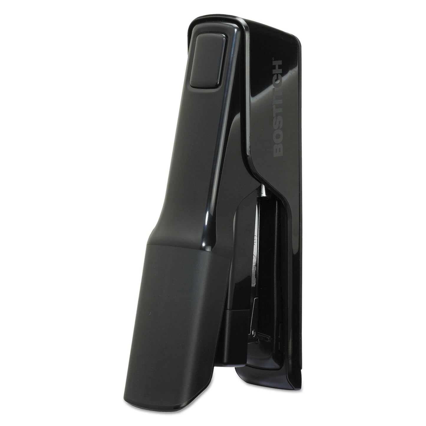 Bostitch Office EZ Squeeze 40 Sheet Flat Clinch Desktop Stapler, Reduced Effort, Black (B9040)