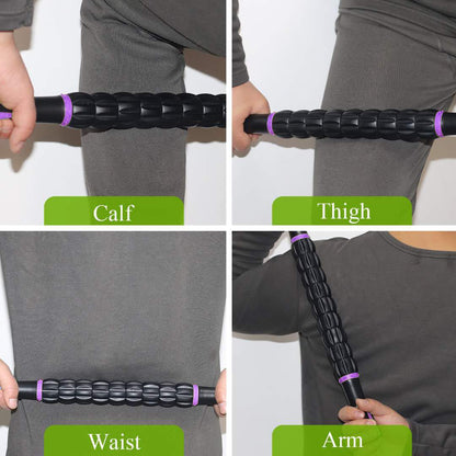 MZDXJ Muscle Roller Massage Roller Stick for Athletes, Help Reducing Muscle Soreness Cramping Tightness Leg Arms Back Calves Muscle Massager