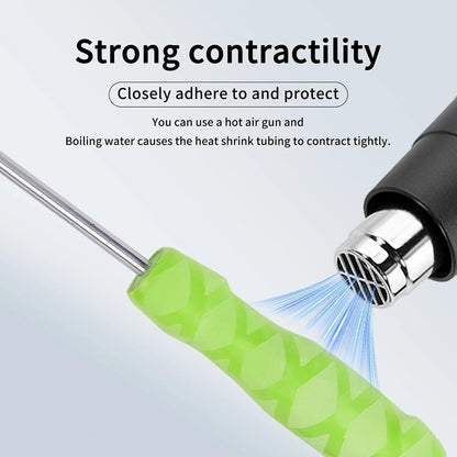 Anti-Slip Heat Shrink Tubes - Luminous Glow in The Dark | Waterproof & Wear-Resistant, 1 Meter, 18mm Diameter