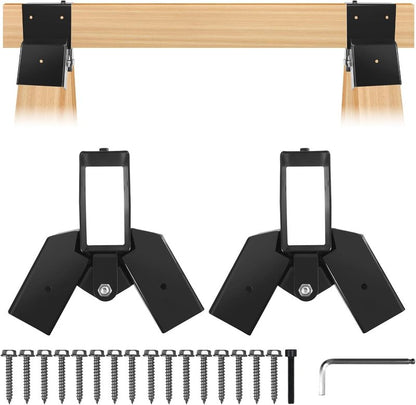 Heavy Duty 2x4 Target Stand Brackets - Adjustable Steel Hanger for A-Frame Swing Sets | 2 Pcs