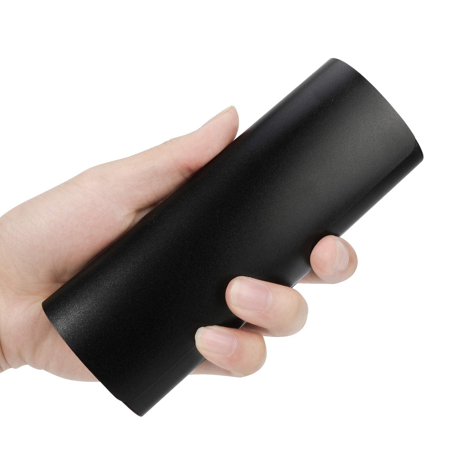 Hifot Aluminium Glasses Case, Slim Reading Glasses Case, Portable Travel Black Eyeglass Spectacles Protection Hard Shell Case