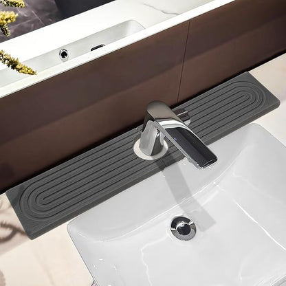 Faucet Mat For Kitchen Sink, Sink Stone Quick Dry Around Faucet, Super Absorbent