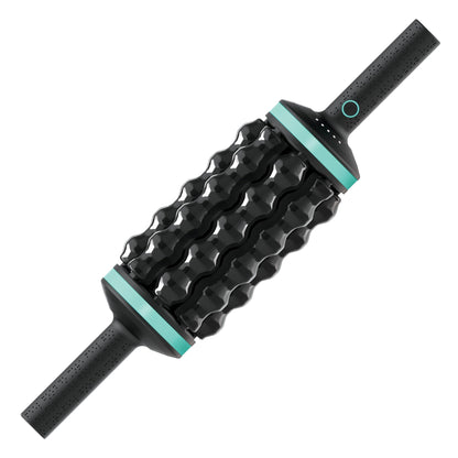 Chirp RPM Rolling Percussive Massager – Deep Tissue Muscle Massager and Back Roller with Hands-Free Base, Rechargeable Leg Massager Roller, 5-Speed Massage Roller Stick for Legs, Foot & Calf Massager