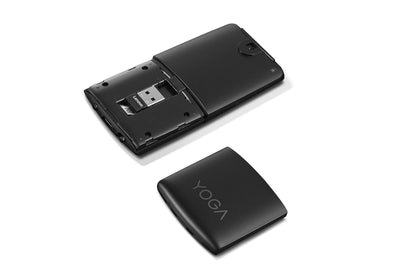 Lenovo Yoga Pro Mouse, Bluetooth, USB-C Rechargable, Dual Mode Bluetooth, 6 Button, Right Handed Design, Ergonomic Design, Programmable Buttons, 2-Way Metal Scroll Wheel, Tidal Teal