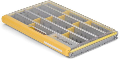 Plano EDGE 3700 Tackle Box - Waterproof & Rust-Resistant Fishing Storage | Clear/Yellow