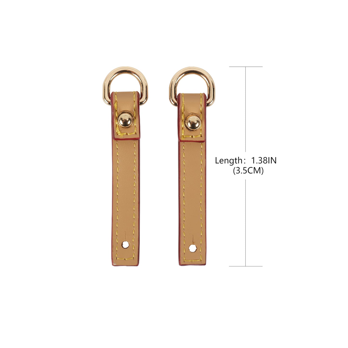 LvansWtl Apricot Beige Vachetta Leather Adjustable Replacement Strap - 0.59in Width,37.8-48.43in (96-123cm), Fits Carryall,Alma,Speedy 20/25/30/35, Crossbody Bags