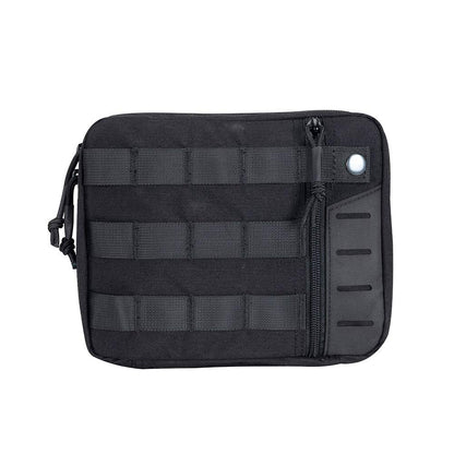 EXCELLENT ELITE SPANKER Molle Admin Pouch Tactical EDC Tool Pouch Military Nylon Holder Modular Utility Organizer Bag(Black)