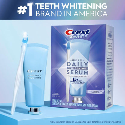 Crest Whitening Emulsions Leave-on Teeth Whitening Gel Pen Kit, 0.88 Oz (25 G)