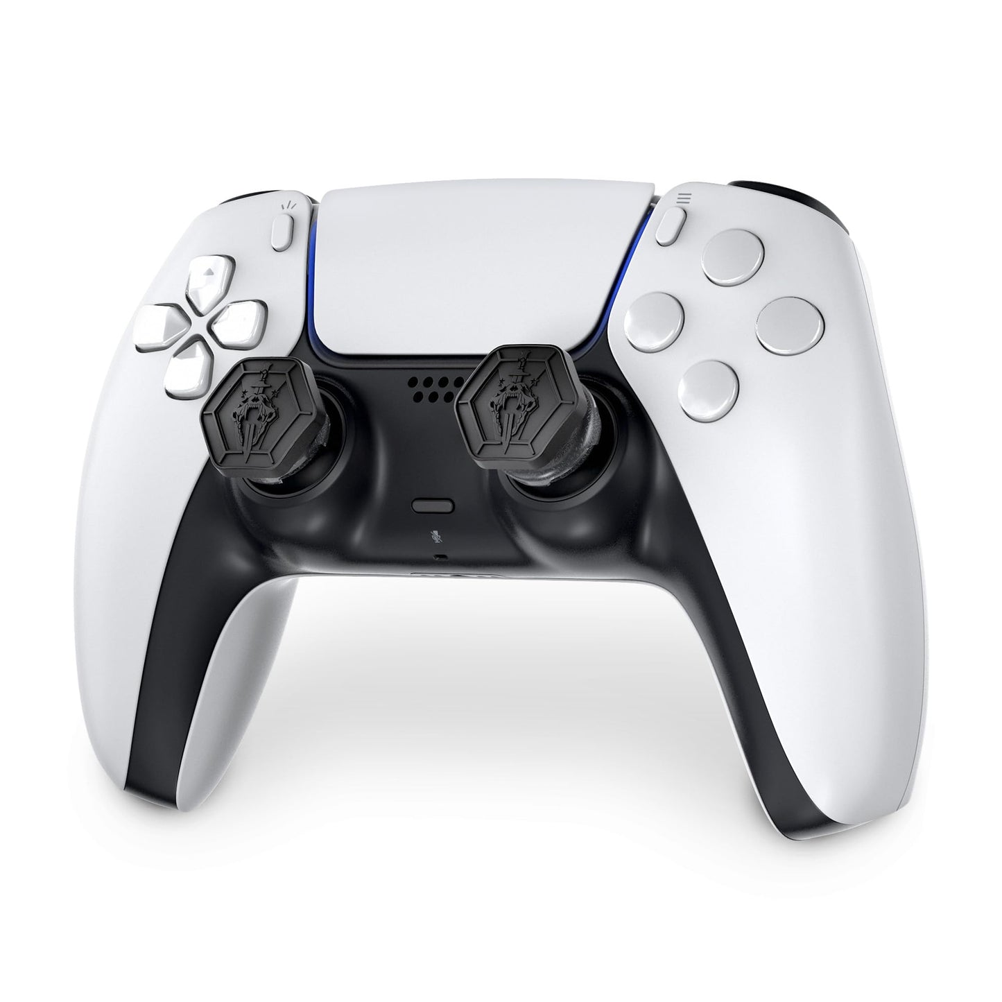 KontrolFreek Call of Duty: Modern Warfare III Performance Thumbsticks for PlayStation 4 (PS4) and PlayStation 5 (PS5) | 1 High-Rise, 1 Mid-Rise | Black/Clear
