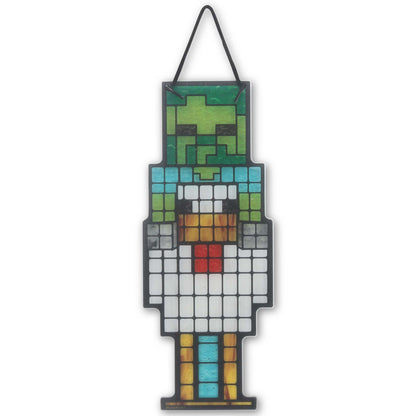 Open Road Brands Minecraft Chicken Jockey Hanging Acrylic Wall Decor - Fun Chicken Jockey Wall Art for Bedroom or Game Room