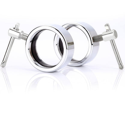 Fox Claw Olympic Barbell Collar for 2" Olympic Bar, Barbell Clamp Clips, Pair of Quick Release Stainless Steel Collars for Workout Weightlifting Fitness Pro Training