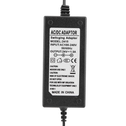 Switching Adapter 24V 1.5A AC, High Efficiency Power Supply with Wide Input Voltage Range, Short Circuit Protection, Anti Interference, for Electric Scooter