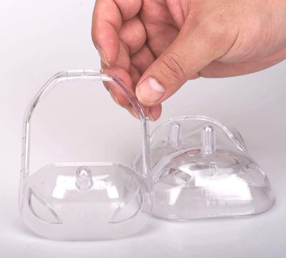 RIMOL Beard Shaper Goatee Mustache Grooming Tool Face Hair Styling Template for Man - Transparent - 5 PCS/Set (Transparent)
