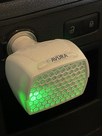 Micro3 Ozone Generator Air Purifier for Cars, Trucks, RVs, UTVs, Boats | Car Odor Eliminator and Air Freshener to Deodorize & Remove Smoke, Pet, Musty Odors (White)