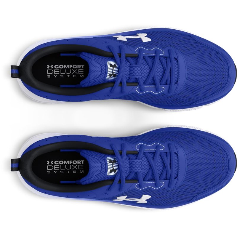 Under Armour Men's Charged Assert 10, (403) Team Royal/Team Royal/White, 9.5, US