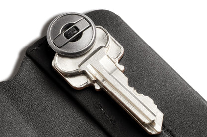 Bellroy Key Cover – Third Edition (Leather Key Holder, Holds 2 – 4 Keys) - Black