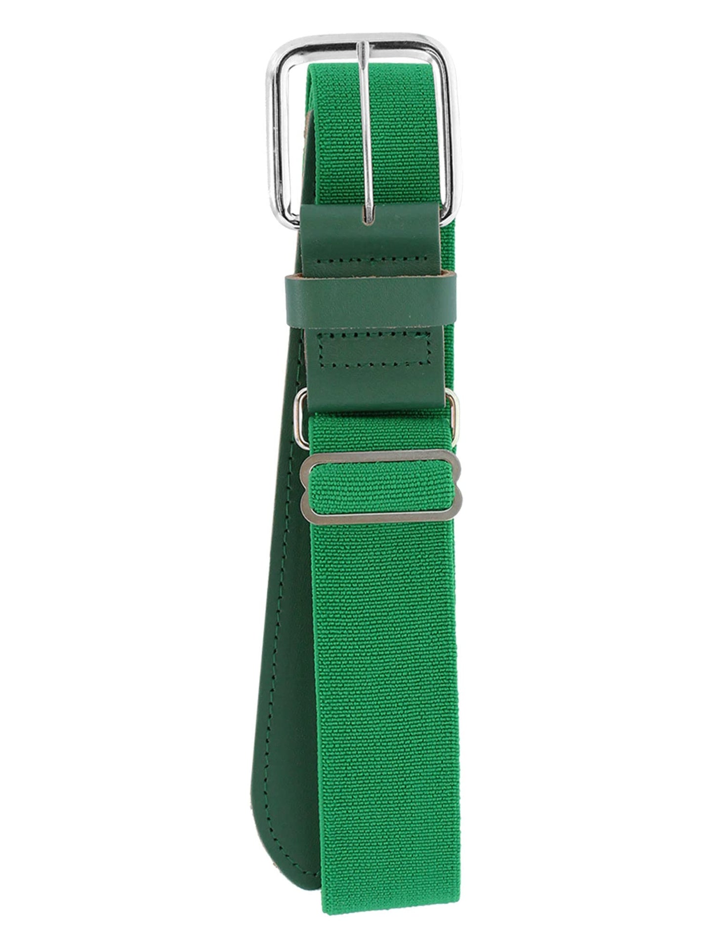 MadSportsStuff Performance Baseball Softball Belt (Adult, Kelly Green)