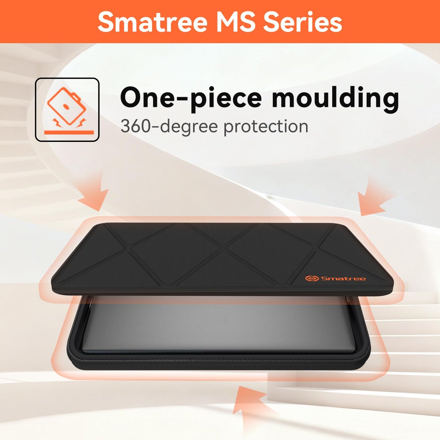 Smatree MS50T Hard Protective 14 inch Laptop Sleeve Case Compatible for HP OmniBook X/ZBook, Lenovo ThinkPad/Yoga, DELL Pro 14 Plus/Latitude, ASUS ExpertBook/Zenbook, for MacBook/MSI/ACER