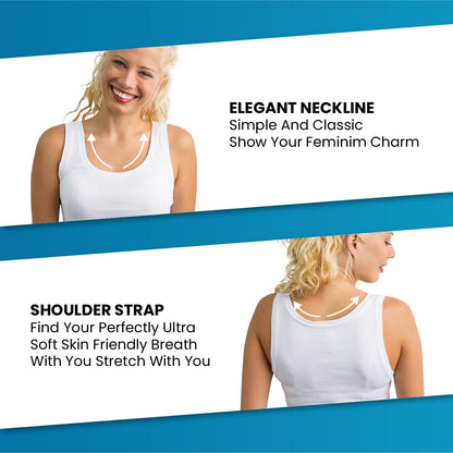 Studio 3 12 Pieces Pack Women's Ribbed 100% Cotton Tank Tops-Assorted Color, Muscle Tank Top, Large