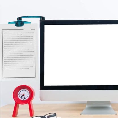 1 PCS Document Holder Clip for Typing Reading Document Copy Folder, Green