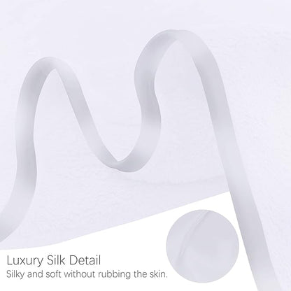 TENSTARS Silk Hemming Bath Towels