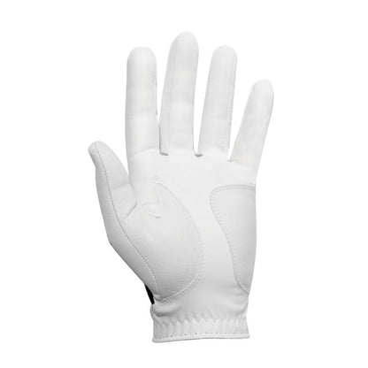 FootJoy Men's WeatherSof 2-Pack Golf Glove, White, Cadet Large, Worn on Left Hand