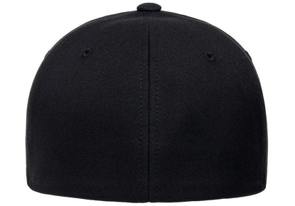 The Hat Pros Flexfit NU Reimagined Tri-Layer Premium Athletic Fitted Baseball Cap with Seam-Sealed Taping - Large-X-Large - Black