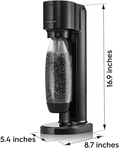 SodaStream Gaia Sparkling Water Maker, Black