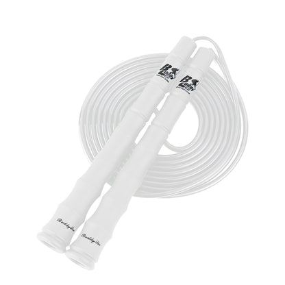 Buddy Lee New Versa Trainer Jump Rope – White – Adjustable Speed Rope for Fitness, Cardio & Training – Lightweight, Durable & Ergonomic Handles