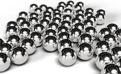 Steel Ball Slingshot Ammo - 3000 Pcs 1/4" Precision 6.35mm Steel Bearings