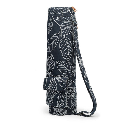 ELENTURE Yoga Mat Bag for Women & Men,Travel Gym Bag for 1/4" 1/3" Thick Exercise Yoga Mat, Full-Zip Yoga Mat Carrier Bag for Class workout Bachelorette with Pockets and Adjustable Strap