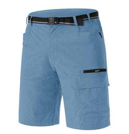 TACVASEN Men's Casual Shorts Lightweight Quick Dry Cargo Hiking Tactical Shorts Golf Dress Outdoor Summer with Pockets Light Blue 40