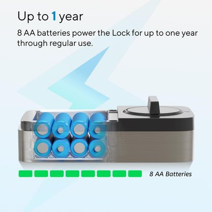 ULTRALOQ 2025 Upgrade Bolt NFC Smart Door Lock, Built-in WiFi Deadbolt 6-in-1 Keypad Keyless Entry Door Lock & Door Sensor,Auto Unlock,IP65 Waterproof,Easy Installation,BHMA Grade AAA