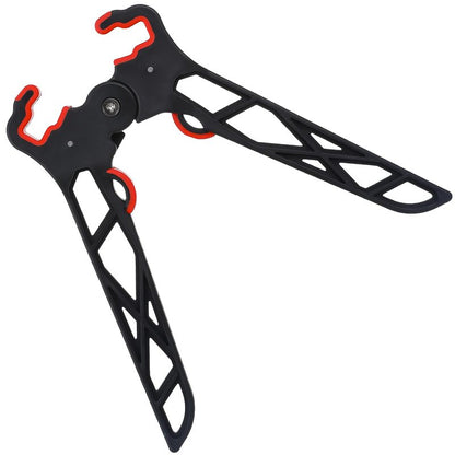 Folding Bow Stabilizer Stand with Removable Bipod for Bowhunting Accessories