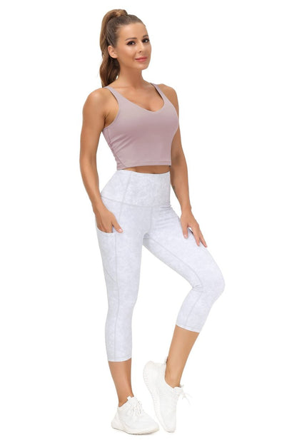 Women’s Longline Sports Bra Wirefree Padded Medium Support Yoga Bras Gym Running Workout Tank Tops(Light Purple, Large)