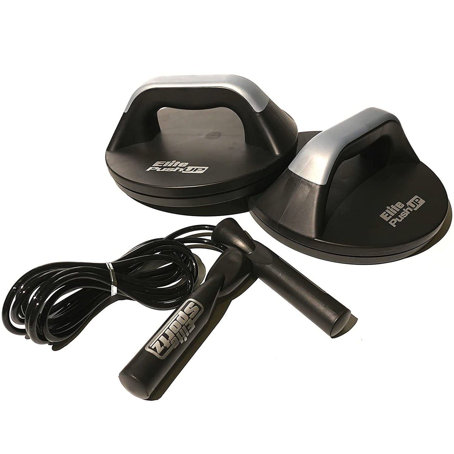 Elite Sportz Push Up Bars - You Will Feel Less Wrist Pain Than When Doing Normal Pushups. Very Sturdy and Won’t Slide Around